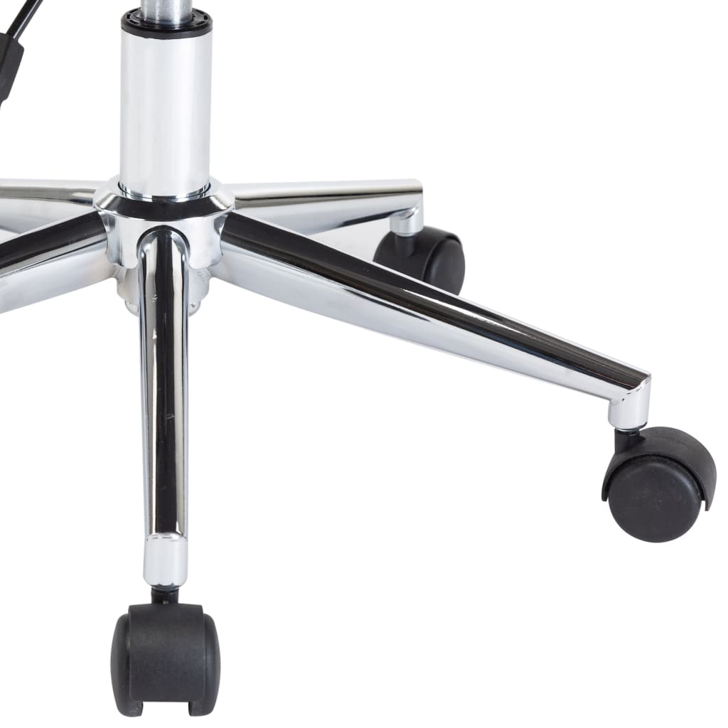 Snurrbar kontorsstol böjträ och tyg taupe