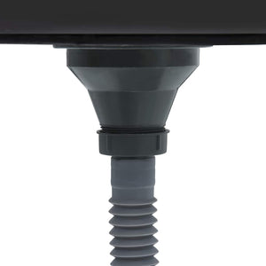 Diskho med avrinningsyta silver 600x500x155 mm rostfritt stål