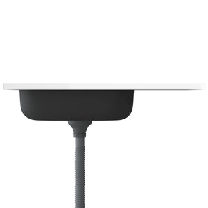 Diskho med avrinningsyta silver 800x500x155 mm rostfritt stål