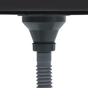 Diskho med avrinningsyta silver 800x500x155 mm rostfritt stål