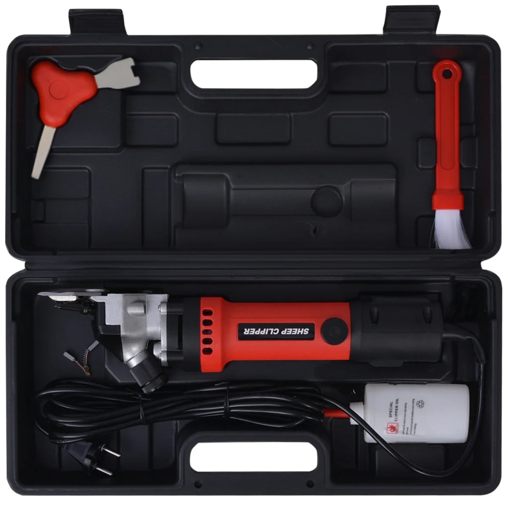 Fårtrimmer set 7 delar 550 W