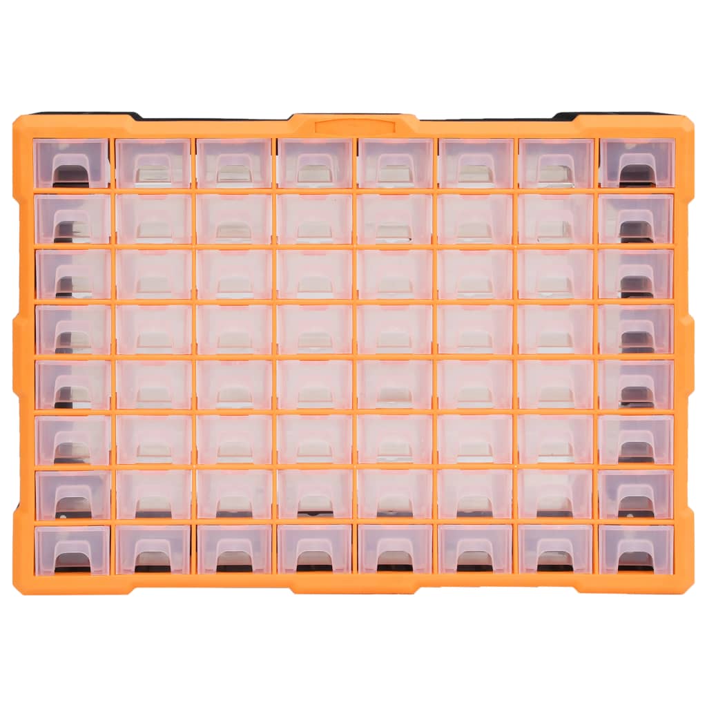 Sortimentskåp med 64 lådor 52x16x37,5 cm