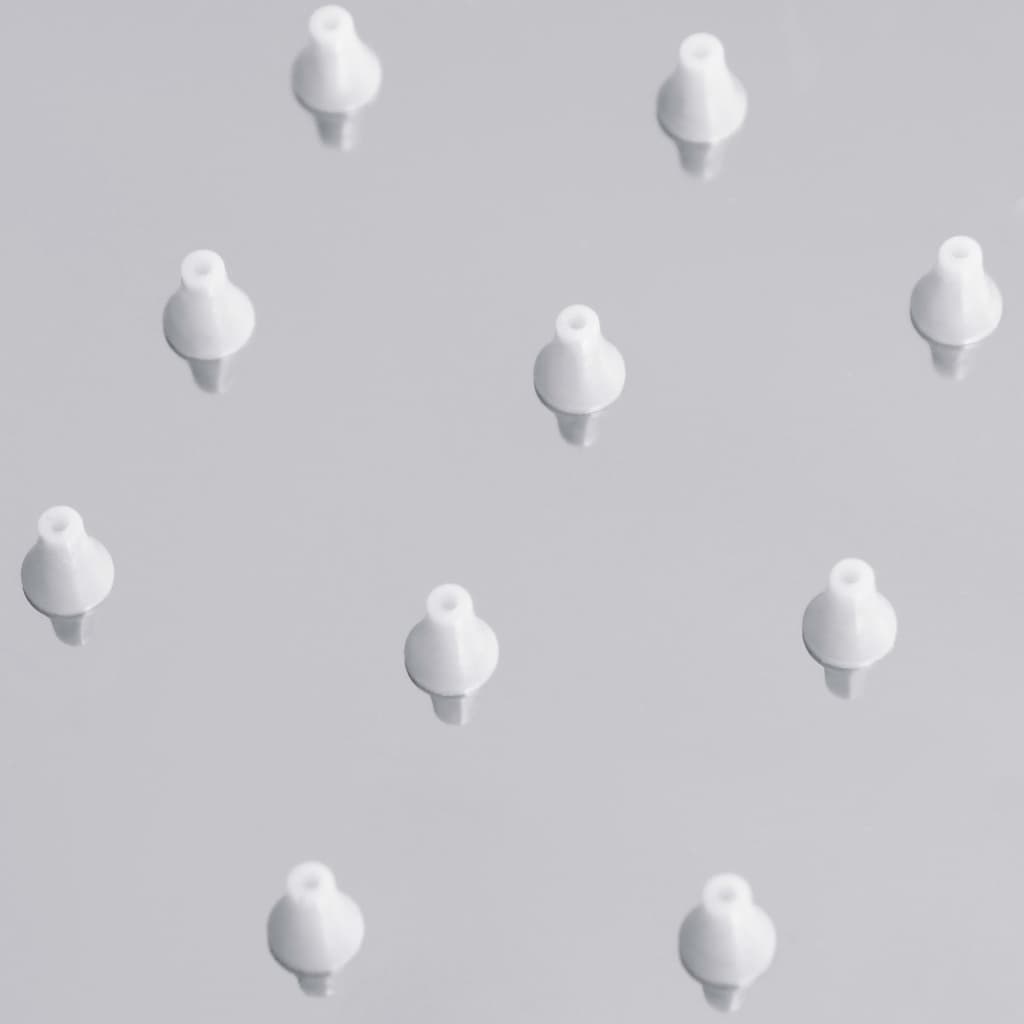 Takduschhuvud rostfritt stål 304 30x30 cm fyrkantigt