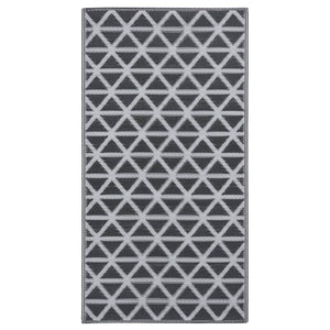 Utomhusmatta ARAKIL svart 80x150 cm PP