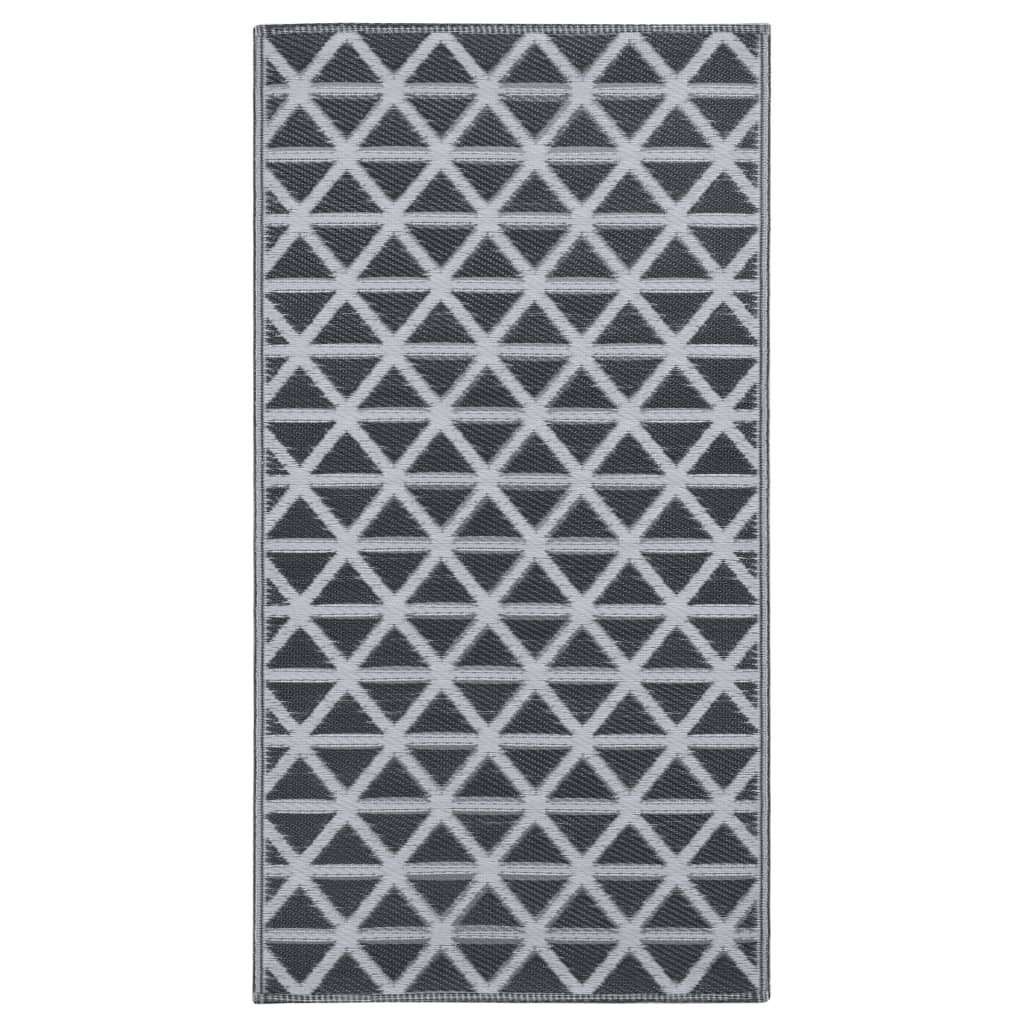 Utomhusmatta ARAKIL svart 120x180 cm PP