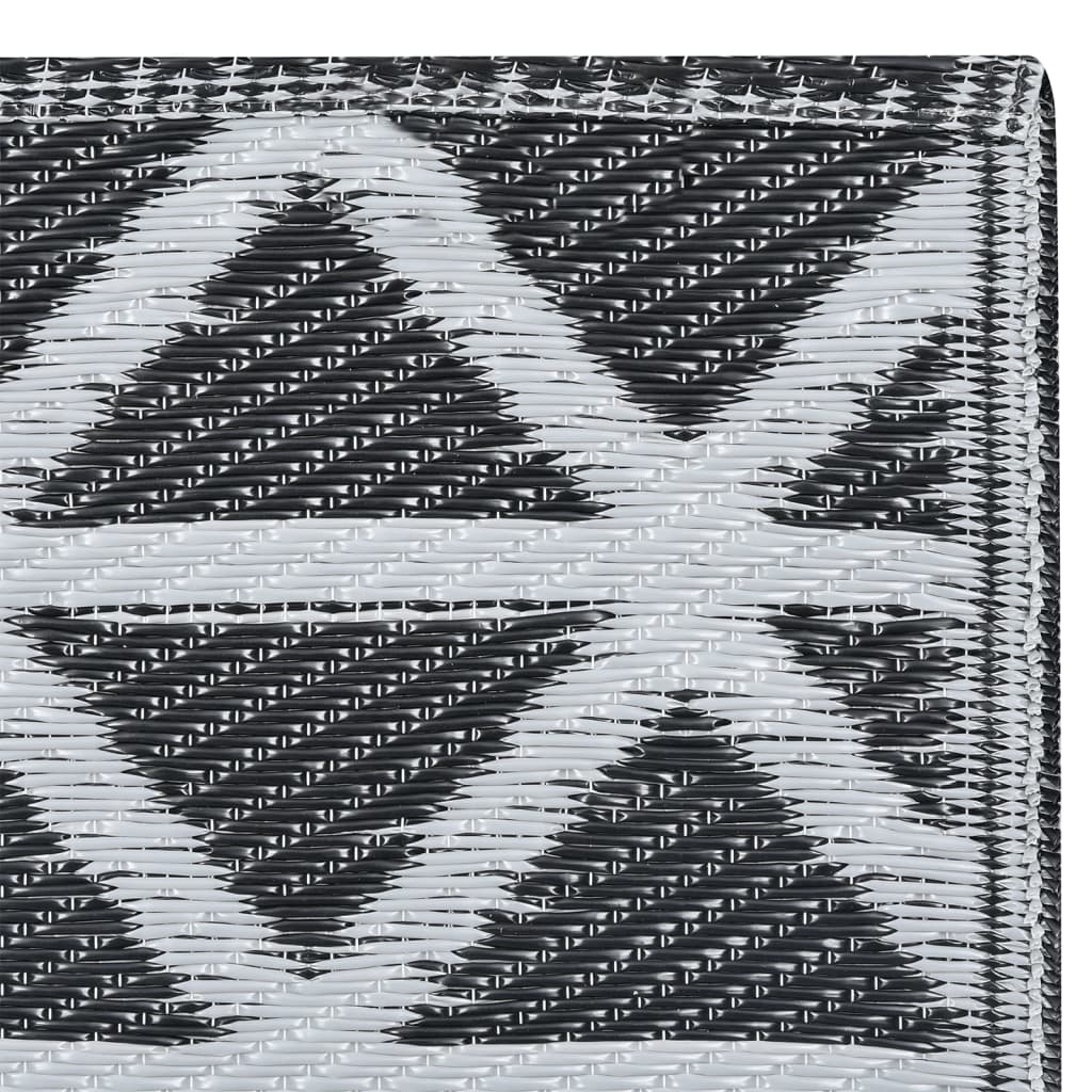 Utomhusmatta ARAKIL svart 190x290 cm PP