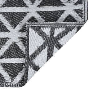 Utomhusmatta ARAKIL svart 190x290 cm PP