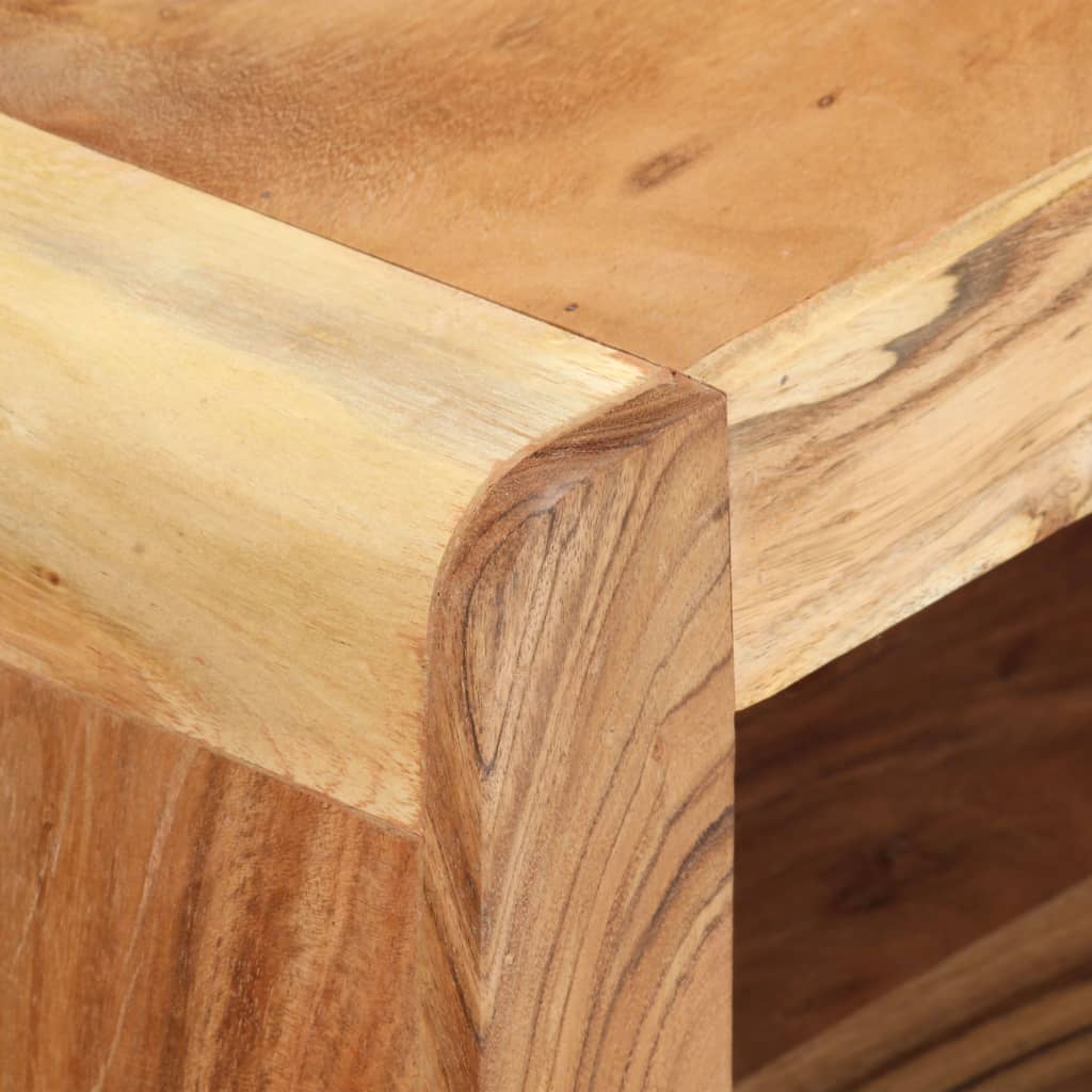 TV-bänk massivt akaciaträ