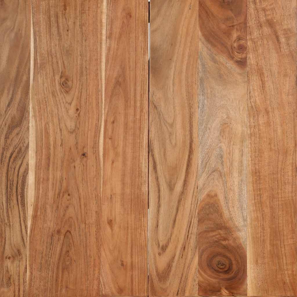 Cafébord 60x60x76 cm massivt akaciaträ