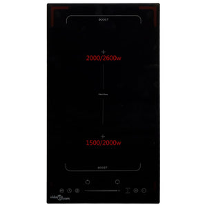 Flexizone induktionshäll med 2 plattor touchkontroll 3500W