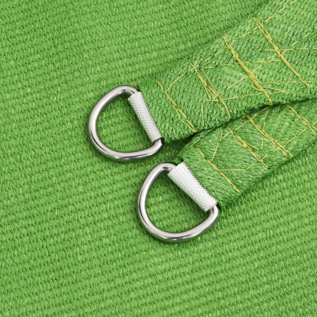 Solsegel 160 g/m² ljusgrön 3,5x4,5 m HDPE