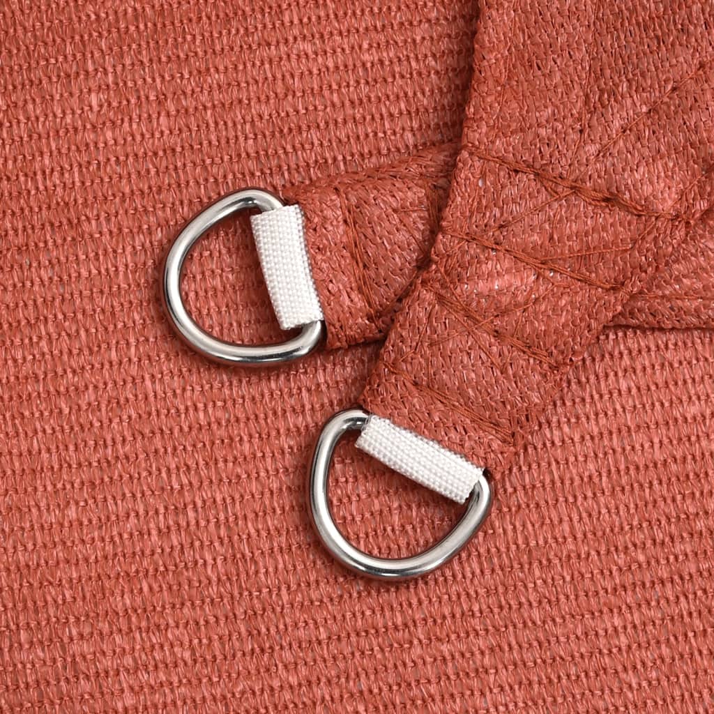 Solsegel 160 g/m² terrakotta 2x4,5 m HDPE