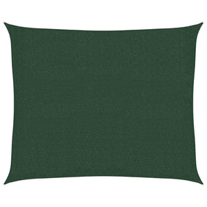 Solsegel 160 g/m² mörkgrön 2,5x3 m HDPE