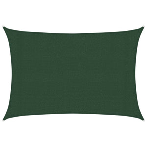 Solsegel 160 g/m² mörkgrön 3x4,5 m HDPE