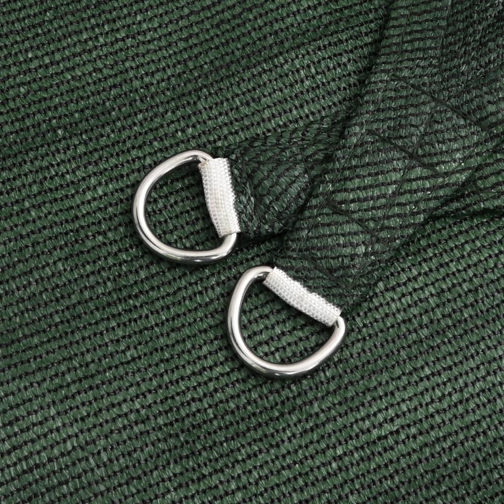 Solsegel 160 g/m² mörkgrön 3x5 m HDPE