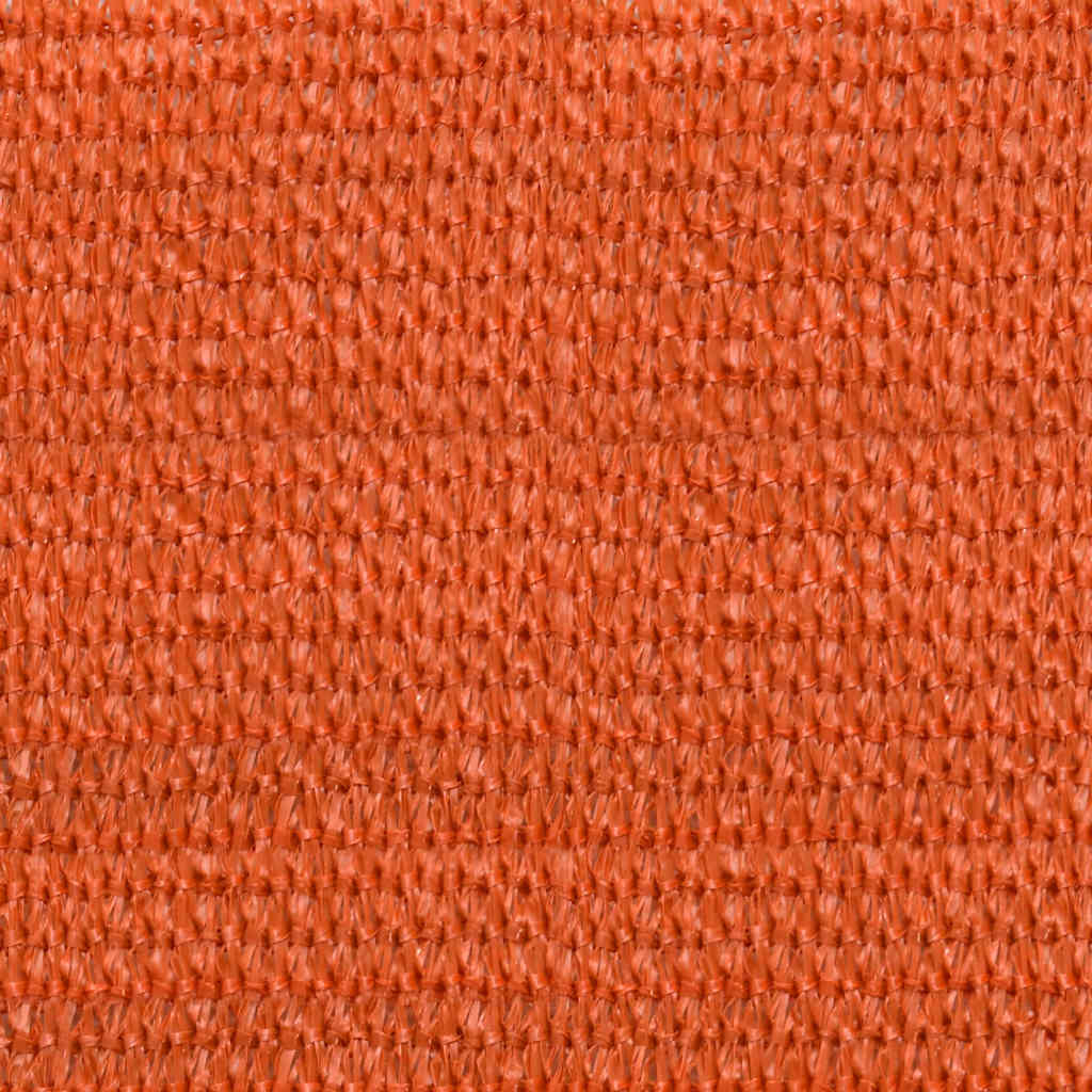 Solsegel 160 g/m² rektangulär orange 6x7 m HDPE