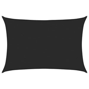 Solsegel 160 g/m² svart 4x5 m HDPE