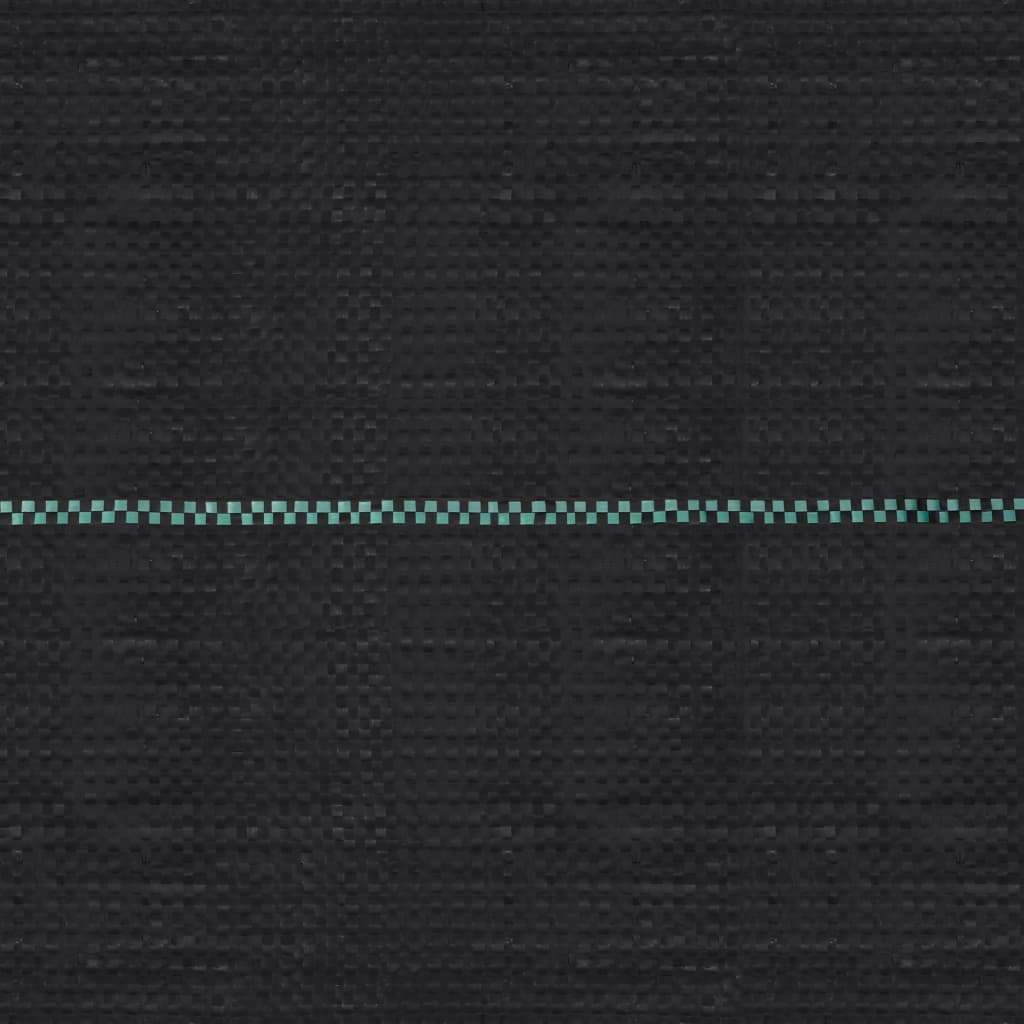 Ogräsmatta svart 2x50 m PP