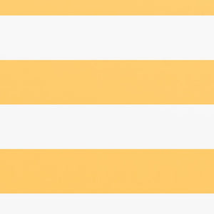 Balkongskärm vit och gul 120x300 cm oxfordtyg