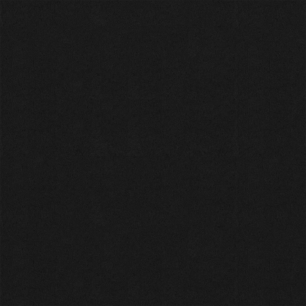 Balkongskärm svart 120x600 cm oxfordtyg