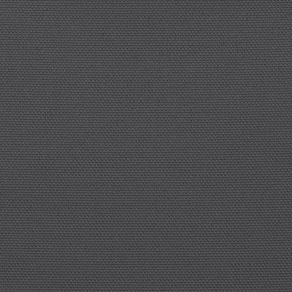 Solsegel oxfordtyg rektangulärt 3x4 m antracit