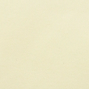 Solsegel oxfordtyg rektangulärt 5x8 m gräddvit