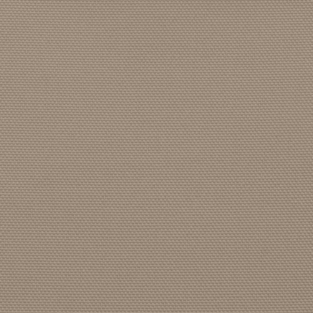 Solsegel oxfordtyg rektangulärt 2x5 m taupe