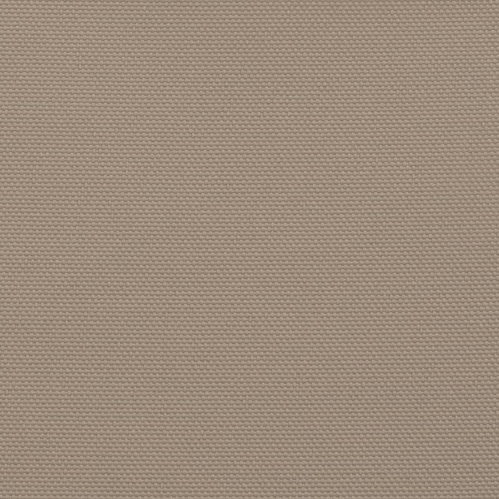 Solsegel oxfordtyg trekantigt 3x4x5 m taupe
