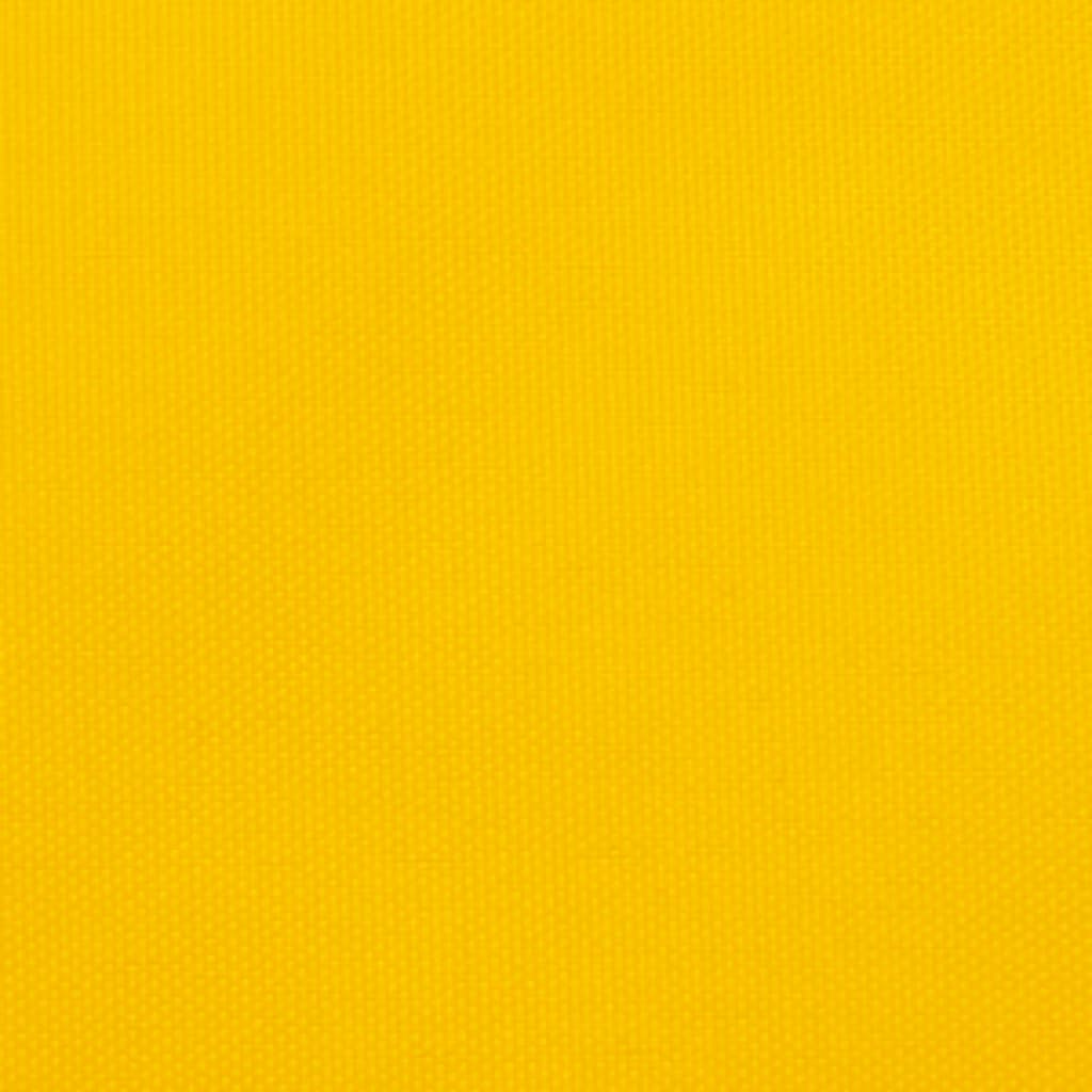 Solsegel oxfordtyg rektangulärt 3x4,5 m gul