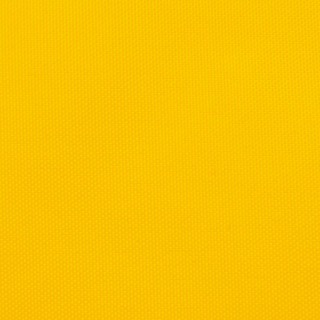 Solsegel oxfordtyg rektangulärt 4x6 m gul