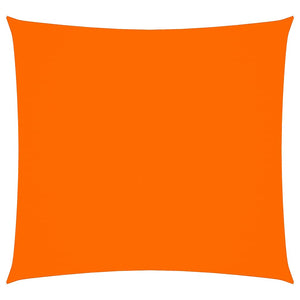 Solsegel oxfordtyg fyrkantigt 6x6 m orange