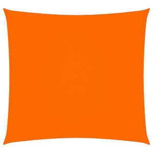 Solsegel oxfordtyg fyrkantigt 7x7 m orange