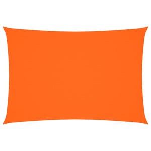Solsegel oxfordtyg rektangulärt 2,5x4,5 m orange