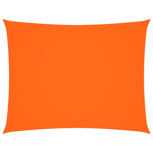 Solsegel oxfordtyg rektangulärt 4x5 m orange