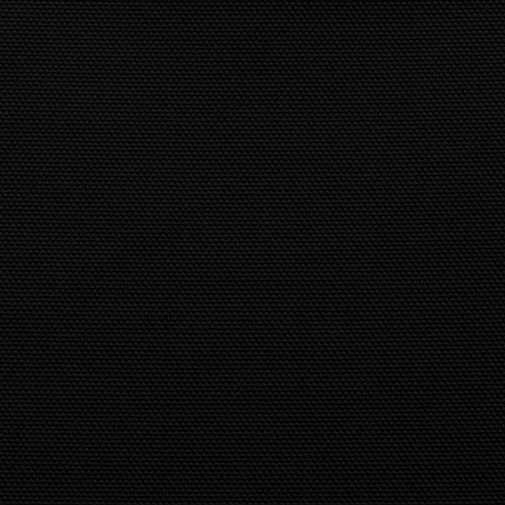 Solsegel oxfordtyg rektangulärt 2x3,5 m svart