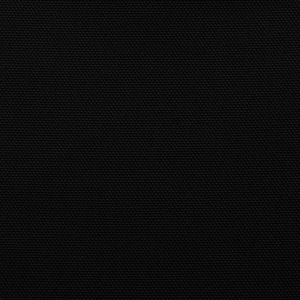Solsegel oxfordtyg trekantigt 5x5x6 m svart