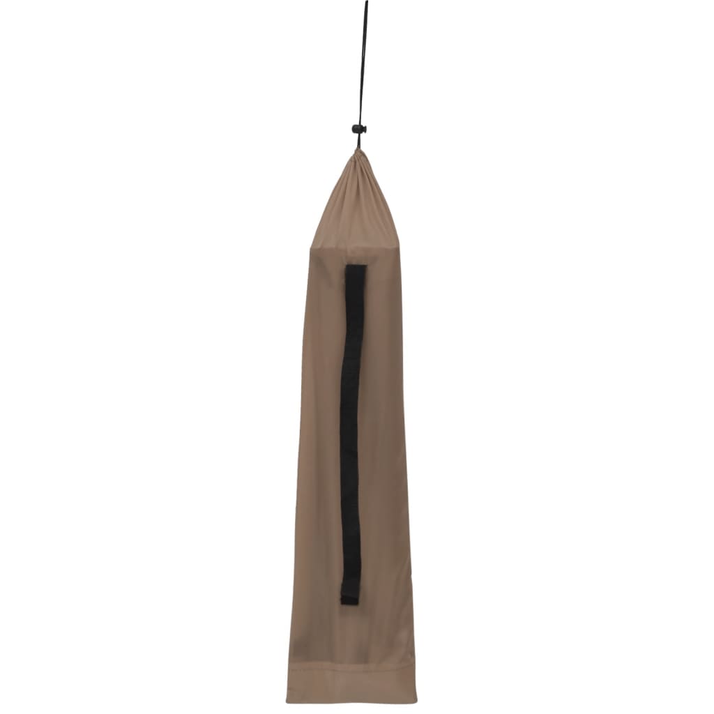 Campingsängar 2 st 180x60x19 cm oxfordtyg och stål taupe