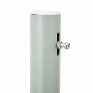 Infällbar sidomarkis 140x600 cm grå