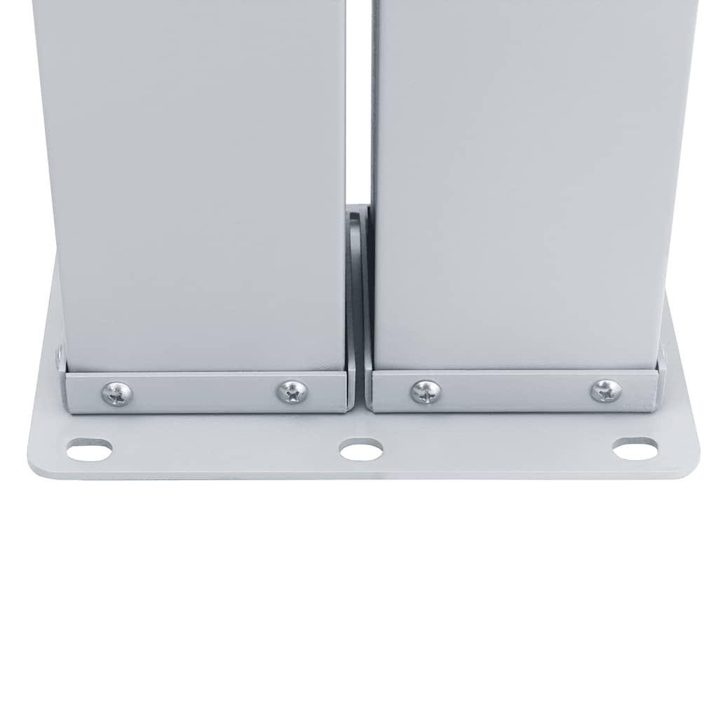 Infällbar sidomarkis 170x1200 cm brun