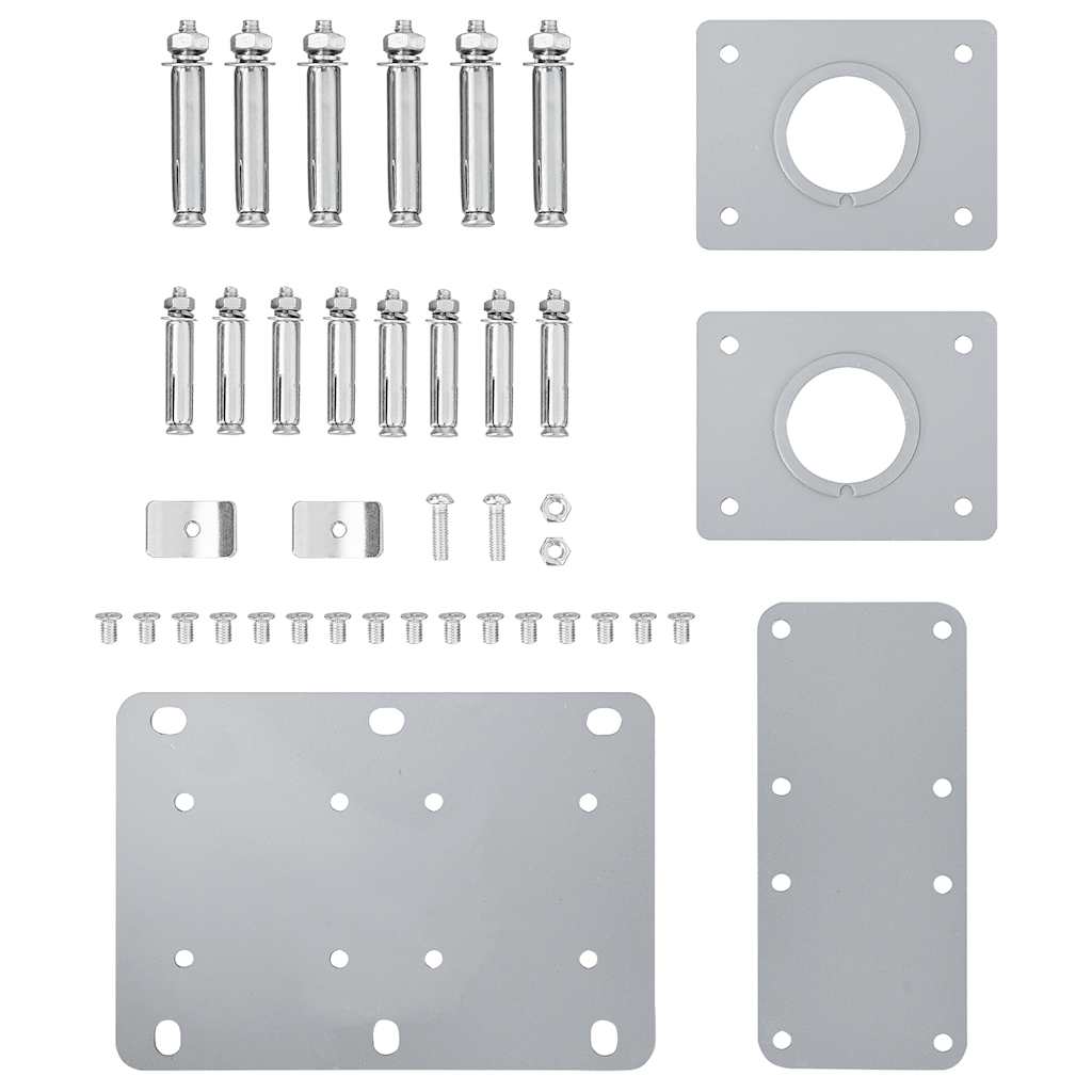 Infällbar sidomarkis 170x1200 cm brun