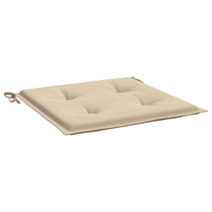Stolsdynor 4 st beige 50x50x4 cm oxfordtyg
