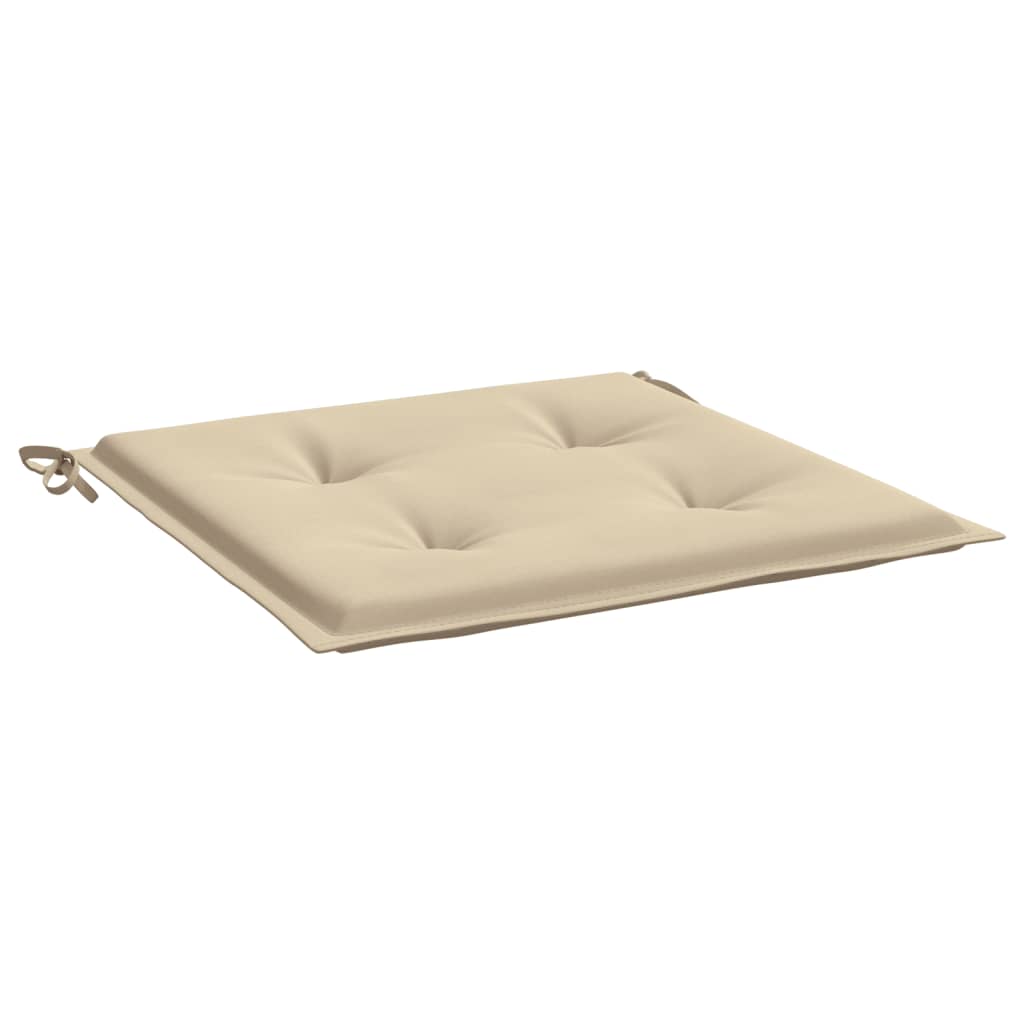 Stolsdynor 6 st beige 50x50x4 cm oxfordtyg