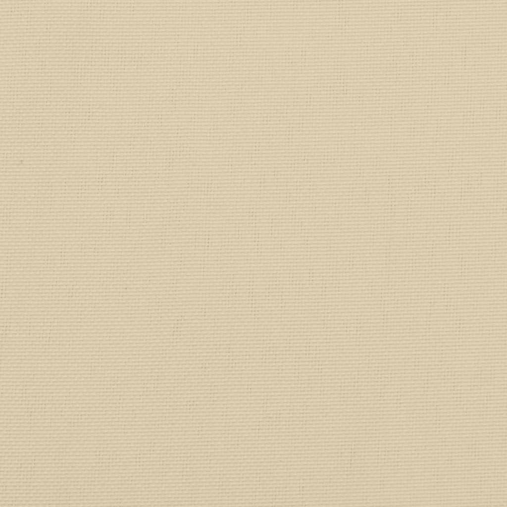 Stolsdynor 6 st beige 50x50x4 cm oxfordtyg