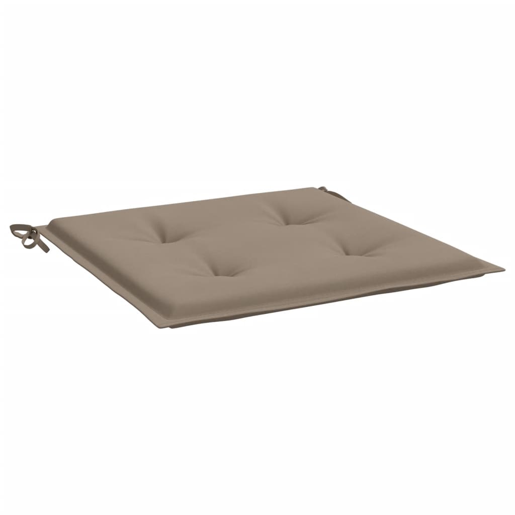 Stolsdynor 6 st taupe 50x50x4 cm oxfordtyg