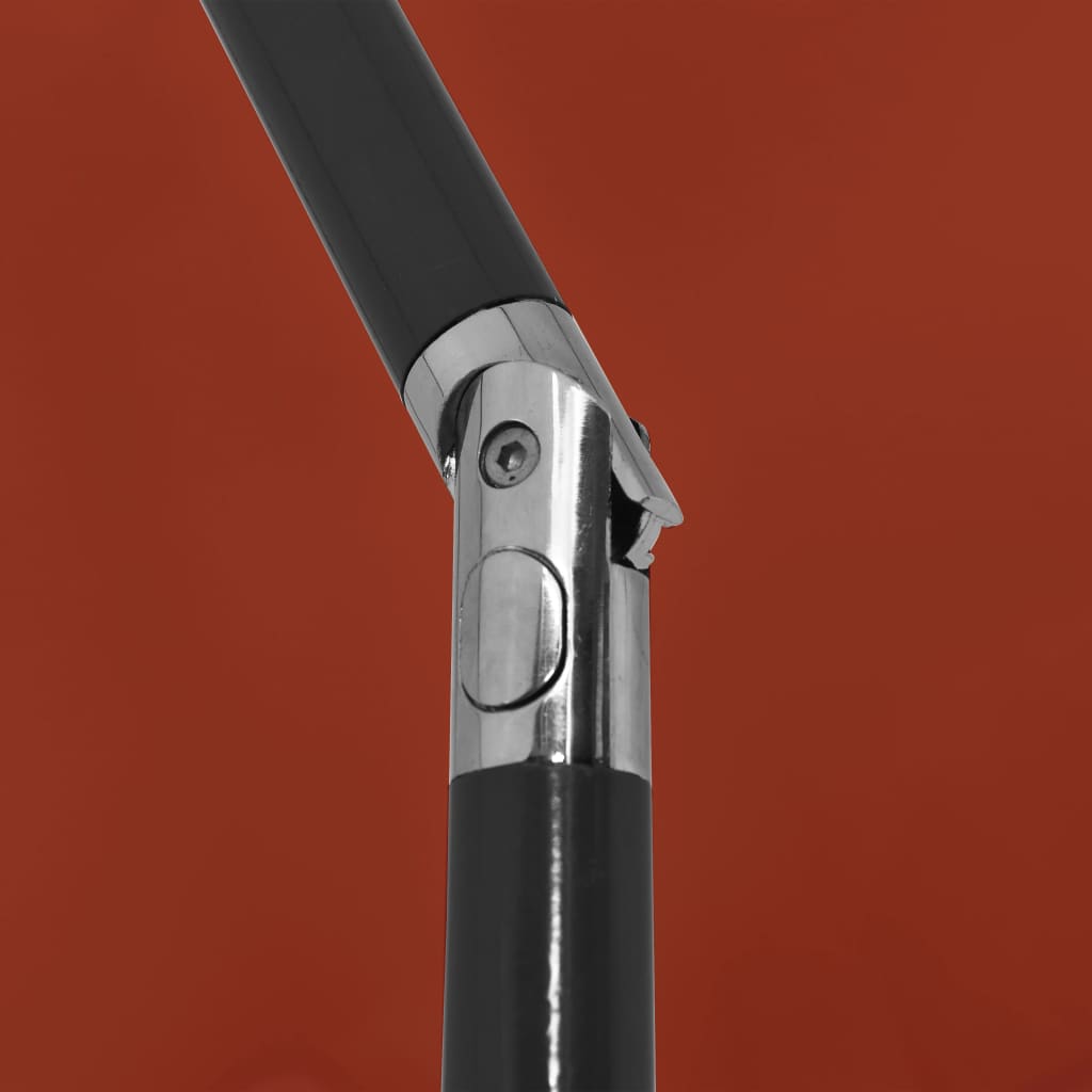 Strandparasoll terrakotta 200x125 cm