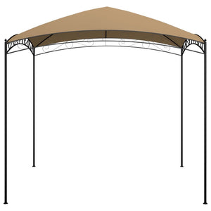 Paviljong 3x3x2,65 m taupe 180 g/m²