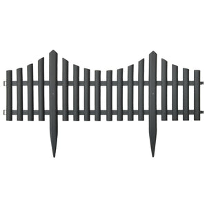 Rabattkant 17 delar antracit 10 mm PP