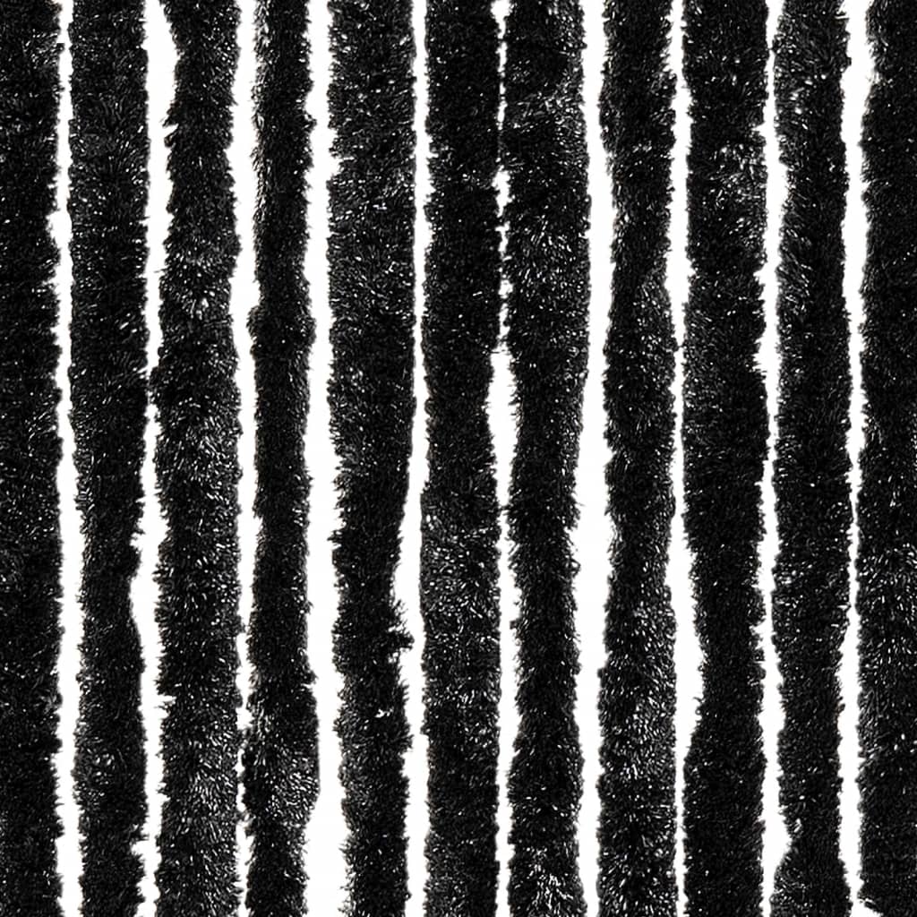 Insektsdraperi antracit 56x200 cm chenille