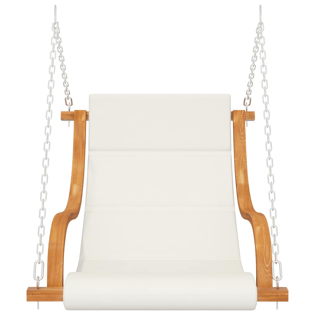 Hängstol utan gungställning med dyna böjträ