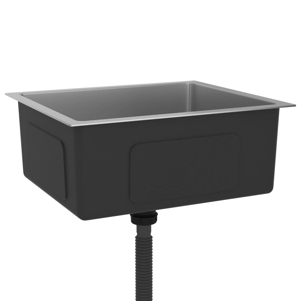 Handgjord diskho rostfritt stål